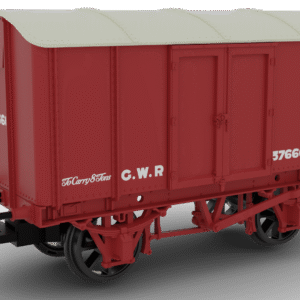 GWR red (no. 37666) - Iron Mink Van OO Gauge
