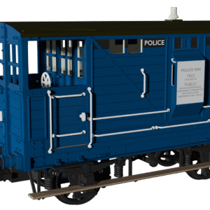 Police Blue No. K9 - LNWR Dia. 17b Brake Van - OO gauge